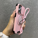 Load image into Gallery viewer, Armor Magnetic Bracket Case for iPhone