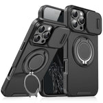 Load image into Gallery viewer, Armor Magnetic Bracket Case for iPhone