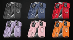 Load image into Gallery viewer, Armor Magnetic Bracket Case for iPhone