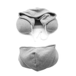 Load image into Gallery viewer, Hooded Travel Neck Pillow