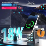 Load image into Gallery viewer, 6 in 1 Magnetic Wireless Charger & Speaker
