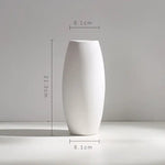 Load image into Gallery viewer, Modern Minimalist White Hemp Rope Ceramic Vase