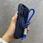 Load image into Gallery viewer, Armor Magnetic Bracket Case for iPhone