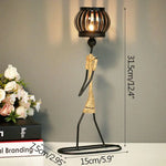Load image into Gallery viewer, Nordic Metal Candlestick