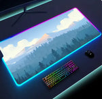 Load image into Gallery viewer, Luminous LED Lighting Mouse Pad