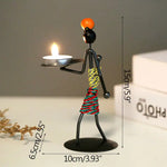 Load image into Gallery viewer, Nordic Metal Candlestick