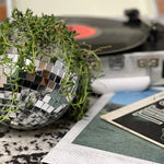 Load image into Gallery viewer, Disco Ball Flower Hanging Vase