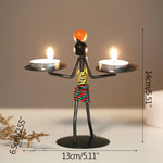 Load image into Gallery viewer, Nordic Metal Candlestick
