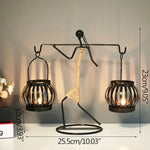 Load image into Gallery viewer, Nordic Metal Candlestick