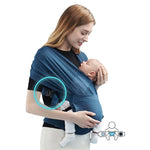 Load image into Gallery viewer, Baby Sling Wrap Stretchy Carrier
