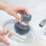 Load image into Gallery viewer, Soap Dispensing Palm Brush
