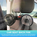 Load image into Gallery viewer, Dual-Head Fan for Car Seats