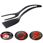 Load image into Gallery viewer, 2 In 1 Spatula Tongs for Eggs
