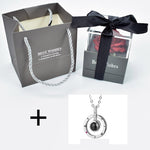 Load image into Gallery viewer, Preserved Rose with Necklace