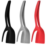 Load image into Gallery viewer, 2 In 1 Spatula Tongs for Eggs
