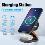 Load image into Gallery viewer, 3 in 1 Foldable Charging Station
