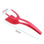 Load image into Gallery viewer, 2 In 1 Spatula Tongs for Eggs
