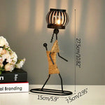 Load image into Gallery viewer, Nordic Metal Candlestick
