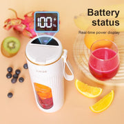 Portable 340ml Automatic Mini Mixer Blender Cup Rechargeable USB Water Juicer for Fruit & Vegetables Direct Drinking