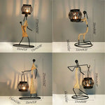 Load image into Gallery viewer, Nordic Metal Candlestick

