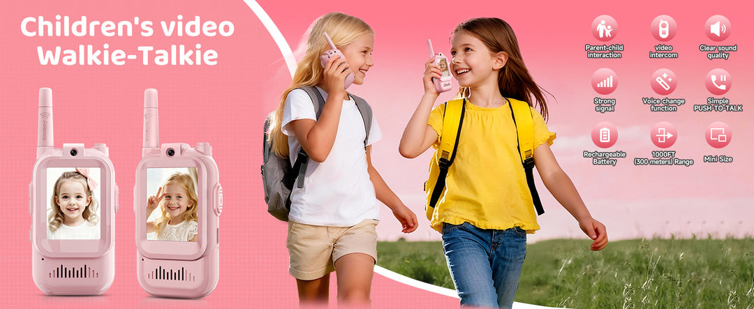 Children's video intercom toys