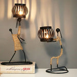 Load image into Gallery viewer, Nordic Metal Candlestick
