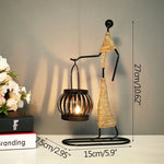 Load image into Gallery viewer, Nordic Metal Candlestick
