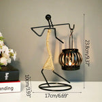 Load image into Gallery viewer, Nordic Metal Candlestick
