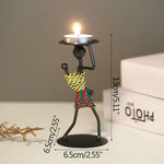 Load image into Gallery viewer, Nordic Metal Candlestick
