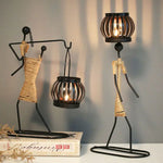 Load image into Gallery viewer, Nordic Metal Candlestick

