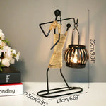 Load image into Gallery viewer, Nordic Metal Candlestick
