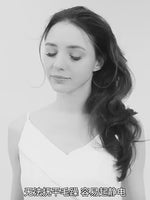 Load and play video in Gallery viewer, Mini Pocket Hair Straightening Comb – USB Rechargeable Travel Hair Styler