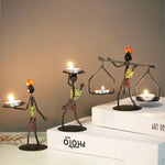 Load image into Gallery viewer, Nordic Metal Candlestick
